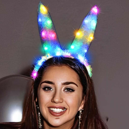 Rabbit Ears Hair Band with Light toy