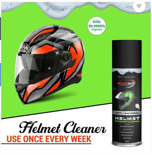 Helmet Foam Cleaner Spray bike lover